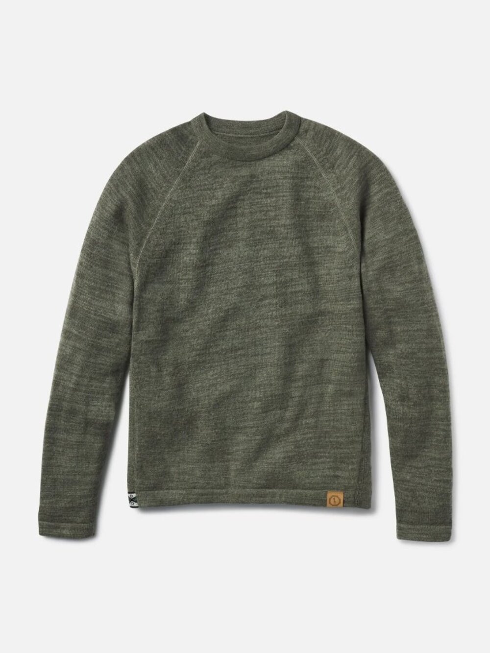 NWoT Paka $159 The Original Crew Sweater Alpaca Blend Eucalyptus Green Unisex